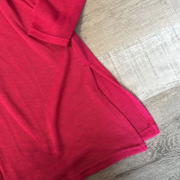 Like New Women’s long cardigan, pink, size Small very stretchy - Picture 4 of 7